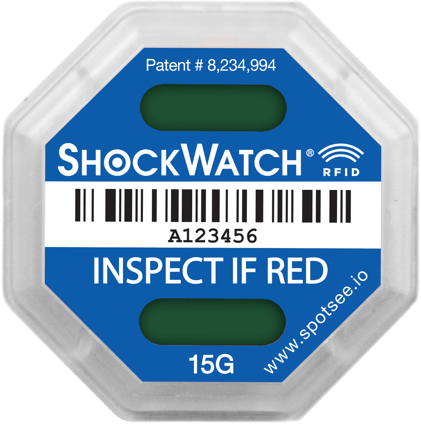 ShockWatch RFID 15G (Blue)